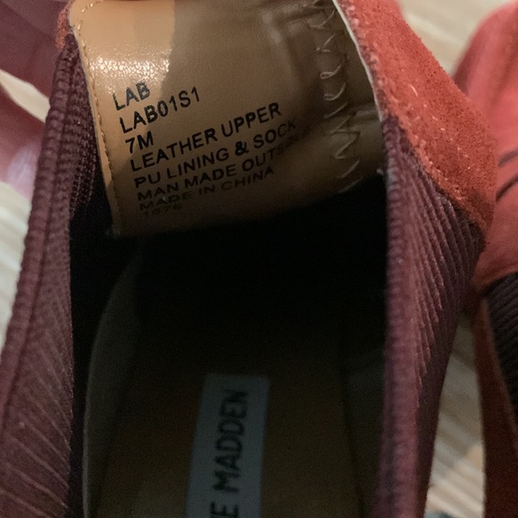 Steve Madden Suede Ankle Boots - Picture 10 of 12